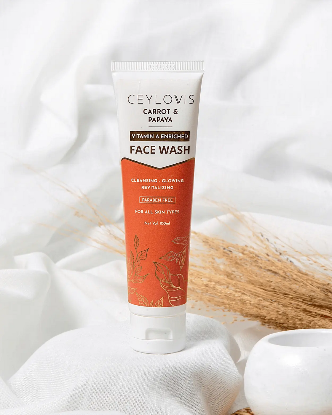 CARROT & PAPAYA - VITAMIN A ENRICHED FACE WASH